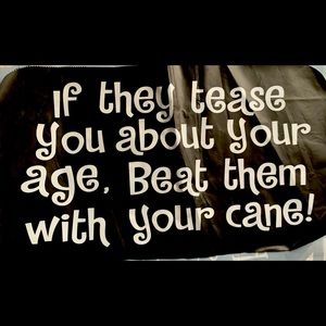 Over the hill birthday decor